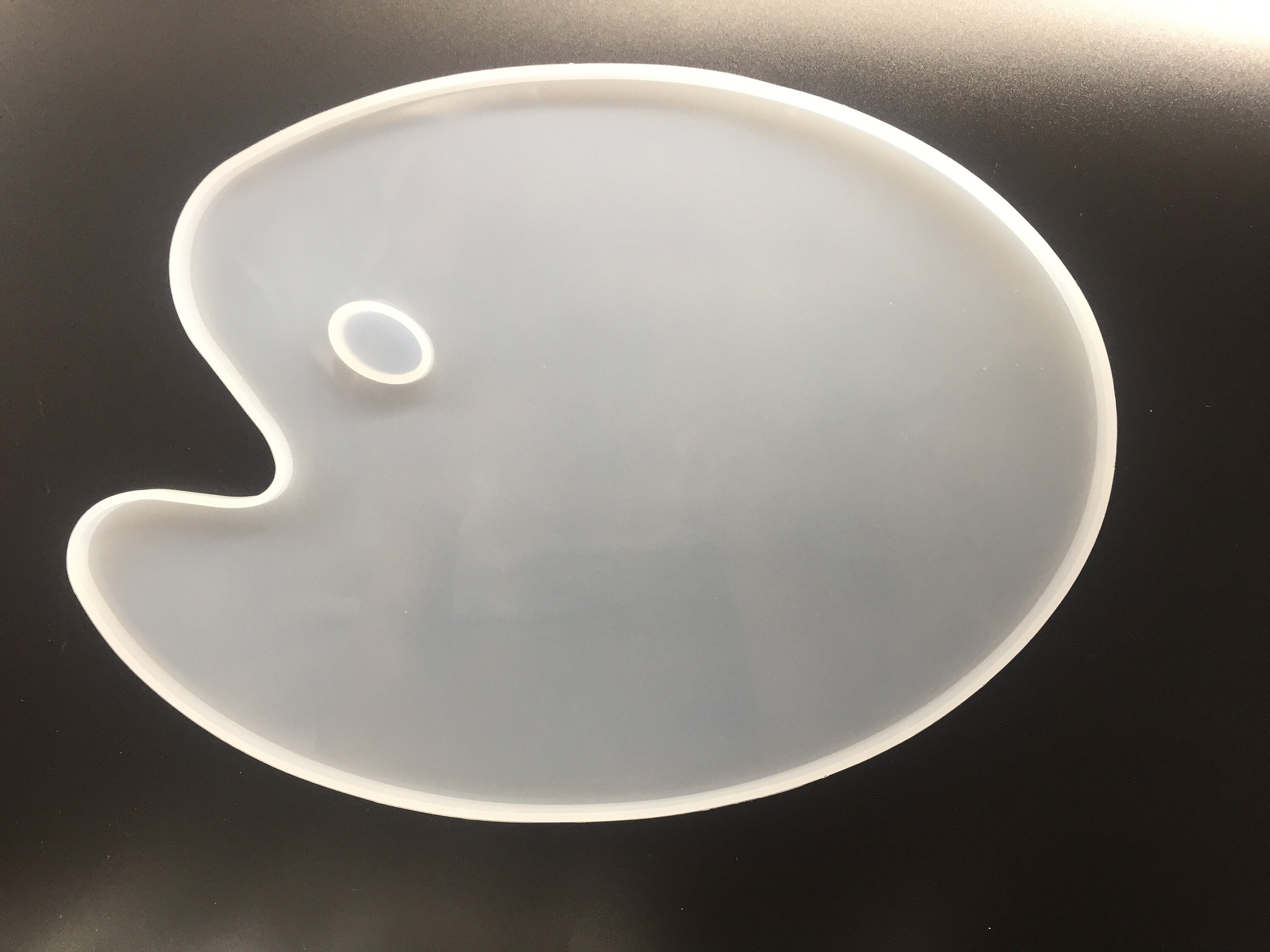 Paint Palette Mold Resin coaster molds tray silicone mold Etsy