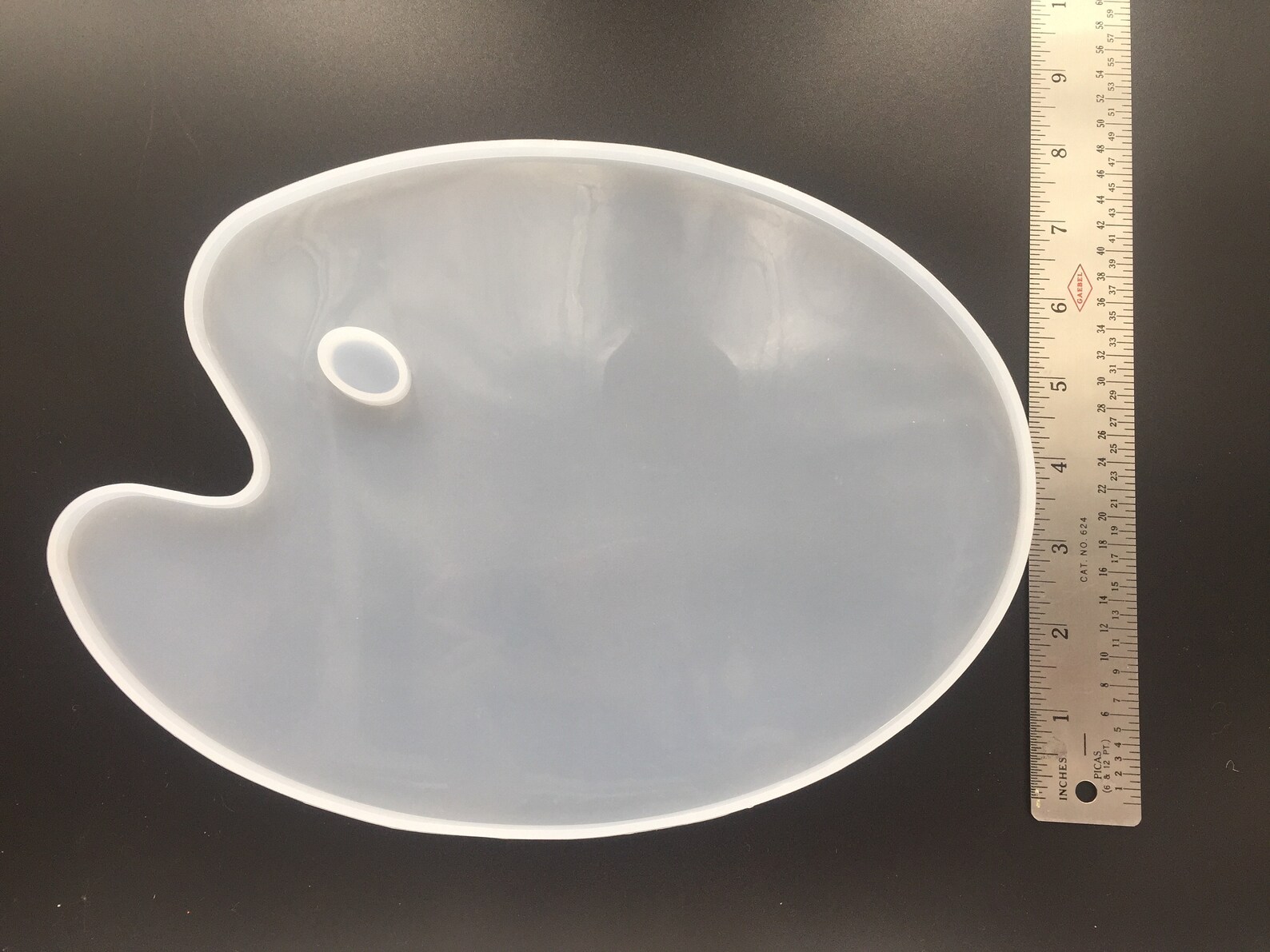 Paint Palette Mold Resin coaster molds tray silicone mold Etsy