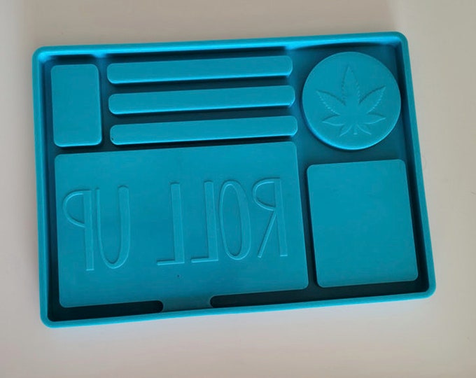 Roll up Tray Mold/ Rolling Tray Mold/ Silicone Rolling Tray Diy Resin