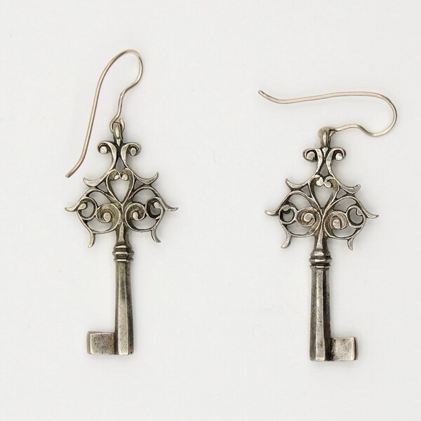 Earrings Silver Vintage Sri Lanka - Glenn Erso Collection