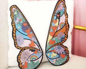Lover Wings Iron-On Patch Set