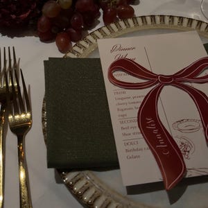 ANPASSBARE Red Bow Theme NUR BÖGEN