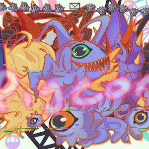 Diaboromon playmat DIGITAL IMAGE ONLY