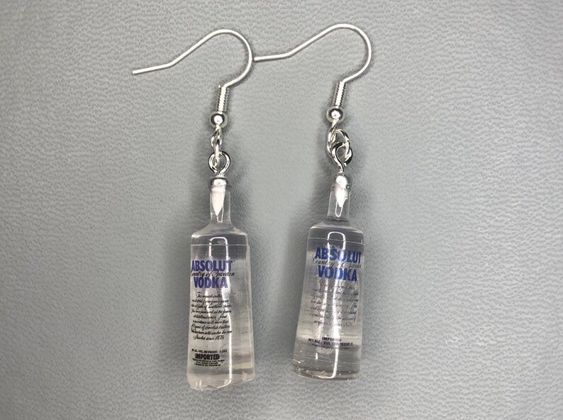 Vodka earrings!
