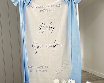 Linen Welcome Signage