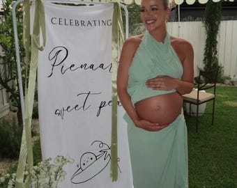 Linen Welcome Signage