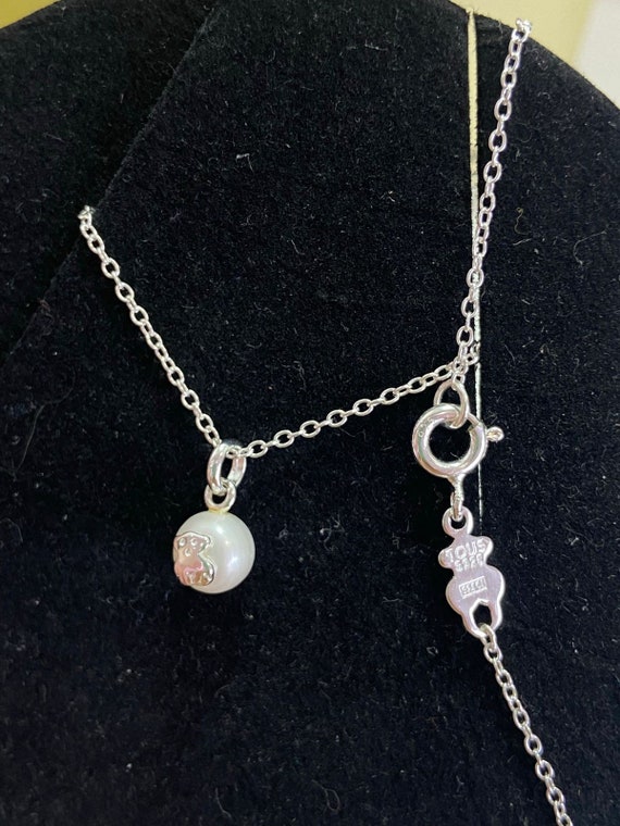 Collar De Perla Y Plata / Tous Pearl 