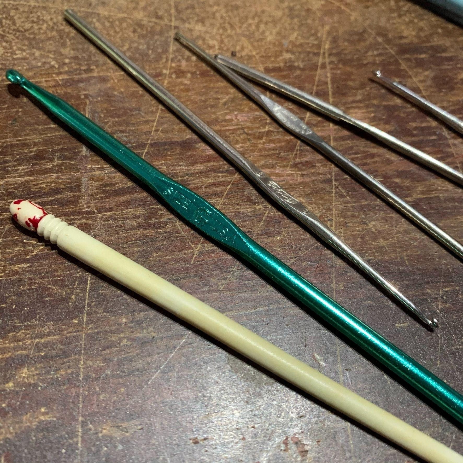 Extraordinary Bundle Of Vintage Crochet Hooks And Other Etsy