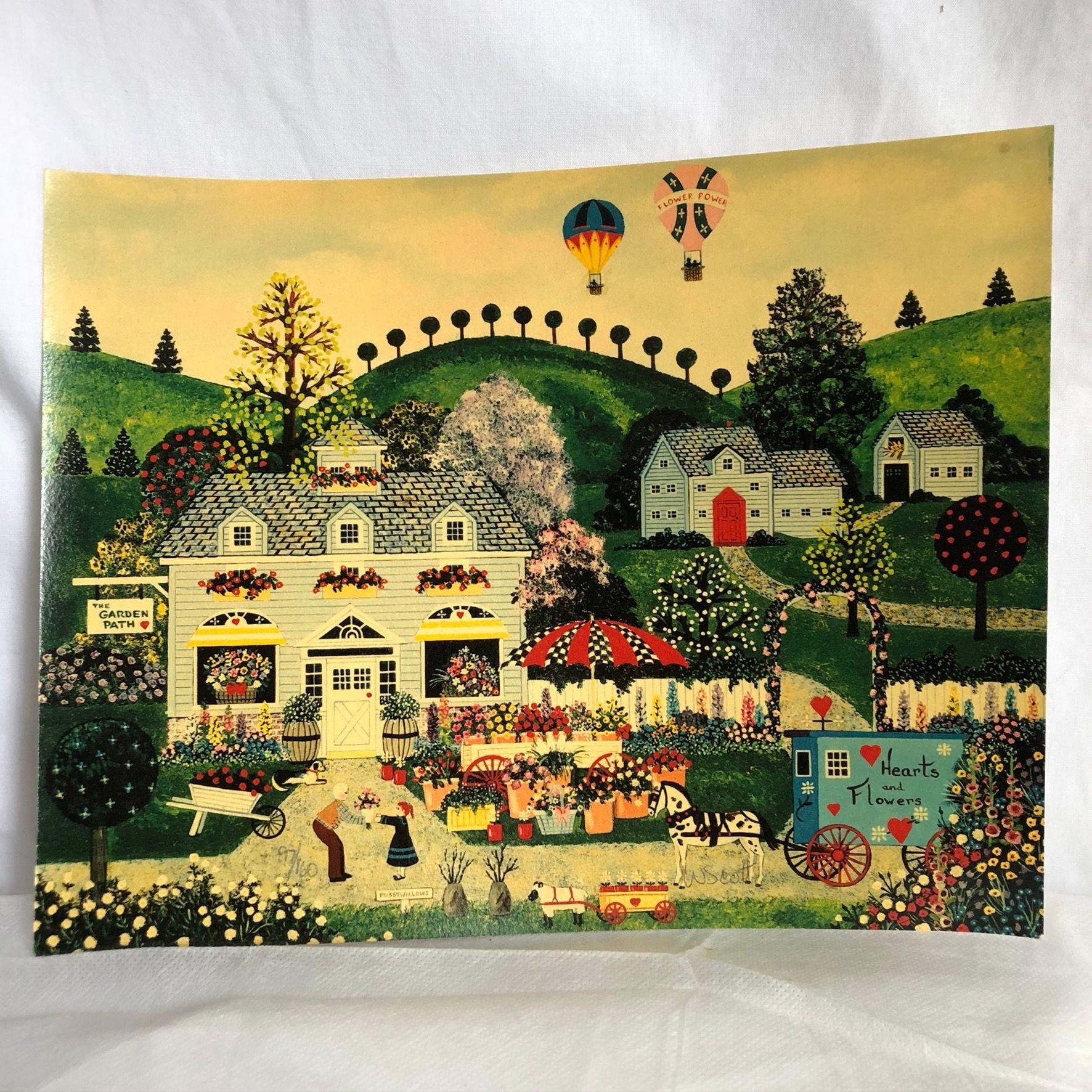 Impressive Pieces of Art by Jane Wooster Scott Prints C.O.A Etsy