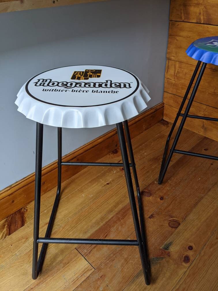 Hoegaarden Man Cave Bar Stool X1 Home Bar Indoor/outdoor Etsy UK