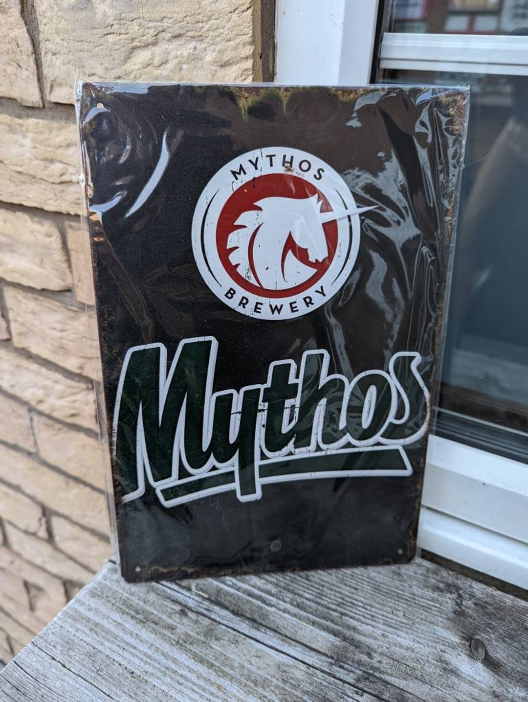 Mythos Sign Mythos A4 Metal Sign 30x20cm Plaque Home BAR Man Cave Gift - Etsy