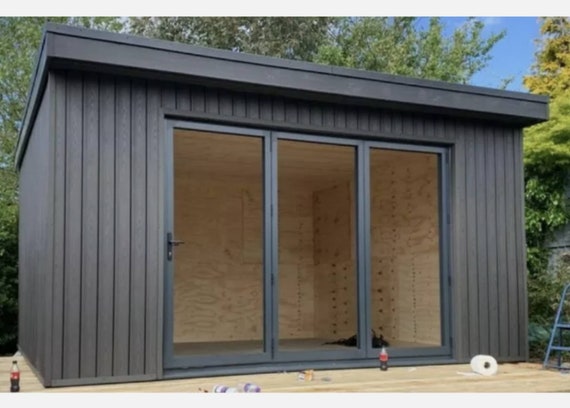 Composite Cladding Boards 3m Length Dark Grey | Etsy UK