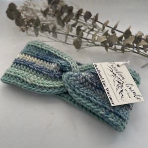 Ear Warmer Headband | Crocheted Twist Ear Warmers Headband for Women and Children | Christmas and Winter Wear | Knitted Ear Warmer Headband