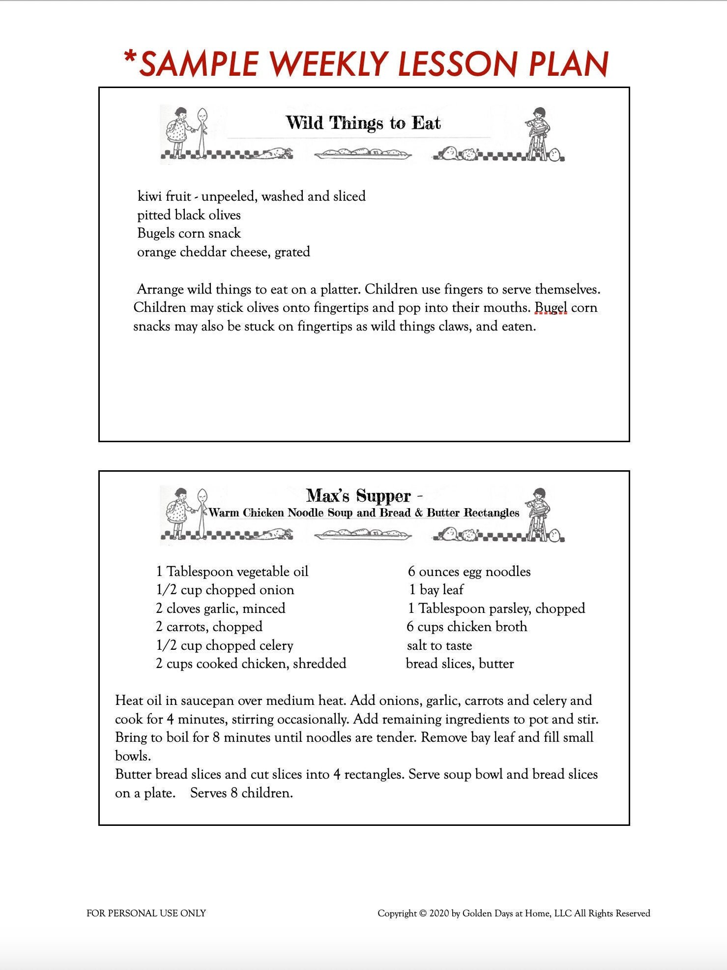 When I Was Young in the Mountains Preschool Lesson Plan Week 29: April ...