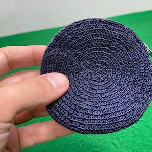 Breipatroon Mini-portemonnee, muntzakje, leuke portemonnee, dobbelsteenzakje, oortelefoonzakje, ritszakje, handgebreid patroon accessoirezakje
