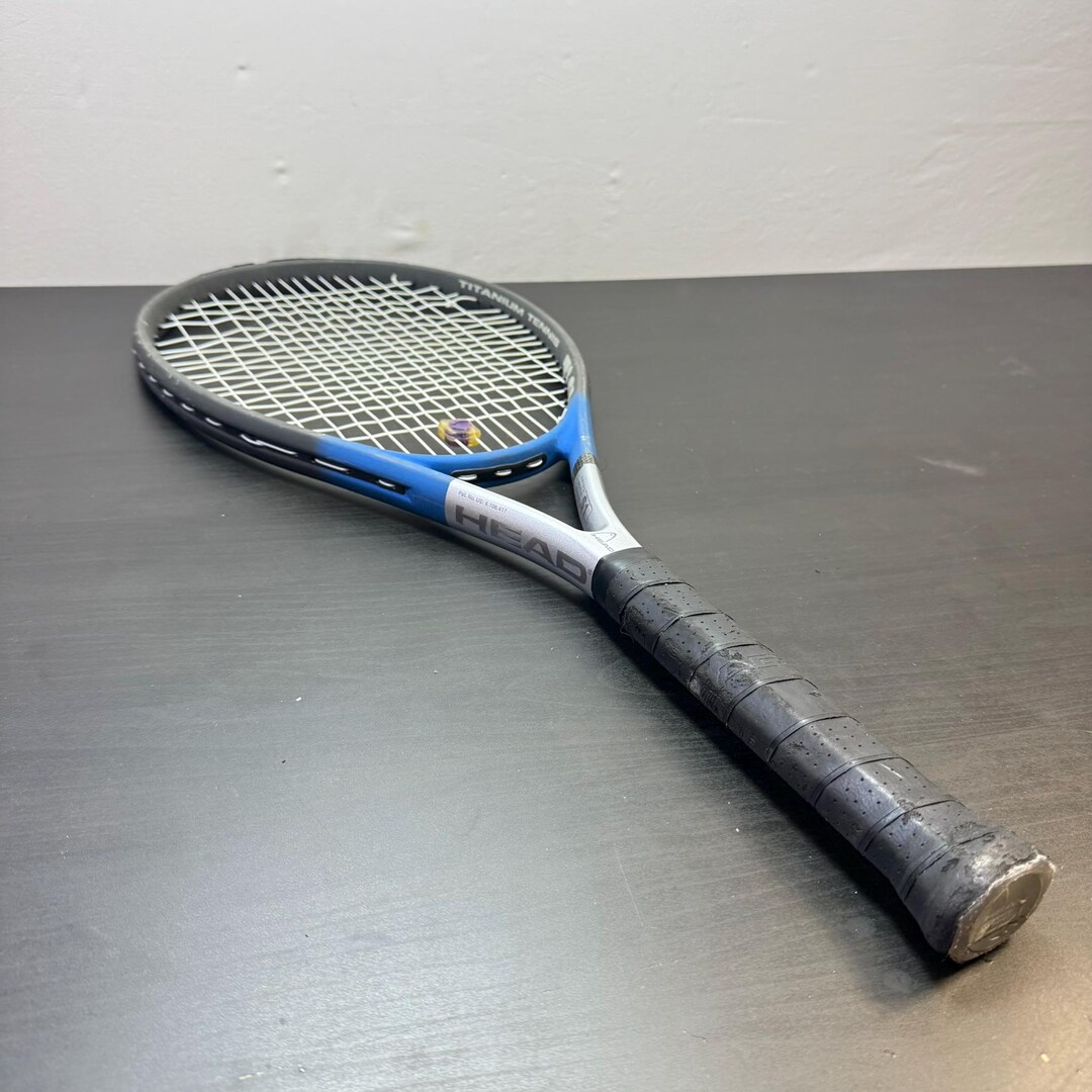 HEAD Titanium Ti.s1 Pro Tennis Racquet, the Power of Light, Blue and ...