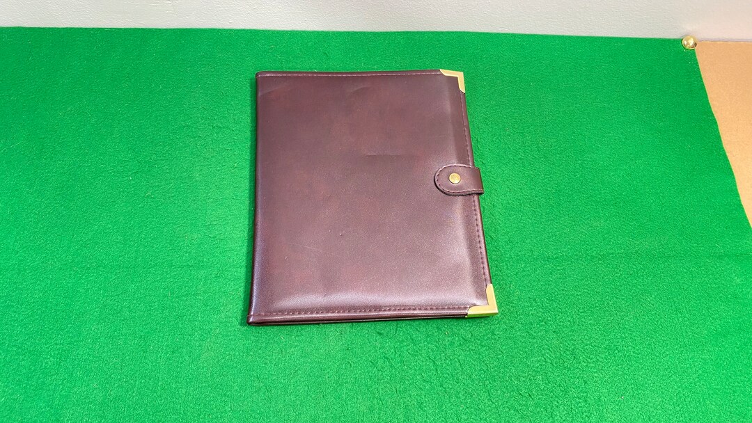 Leather Binder Notebook Cover Leather Notebook Leather Etsy