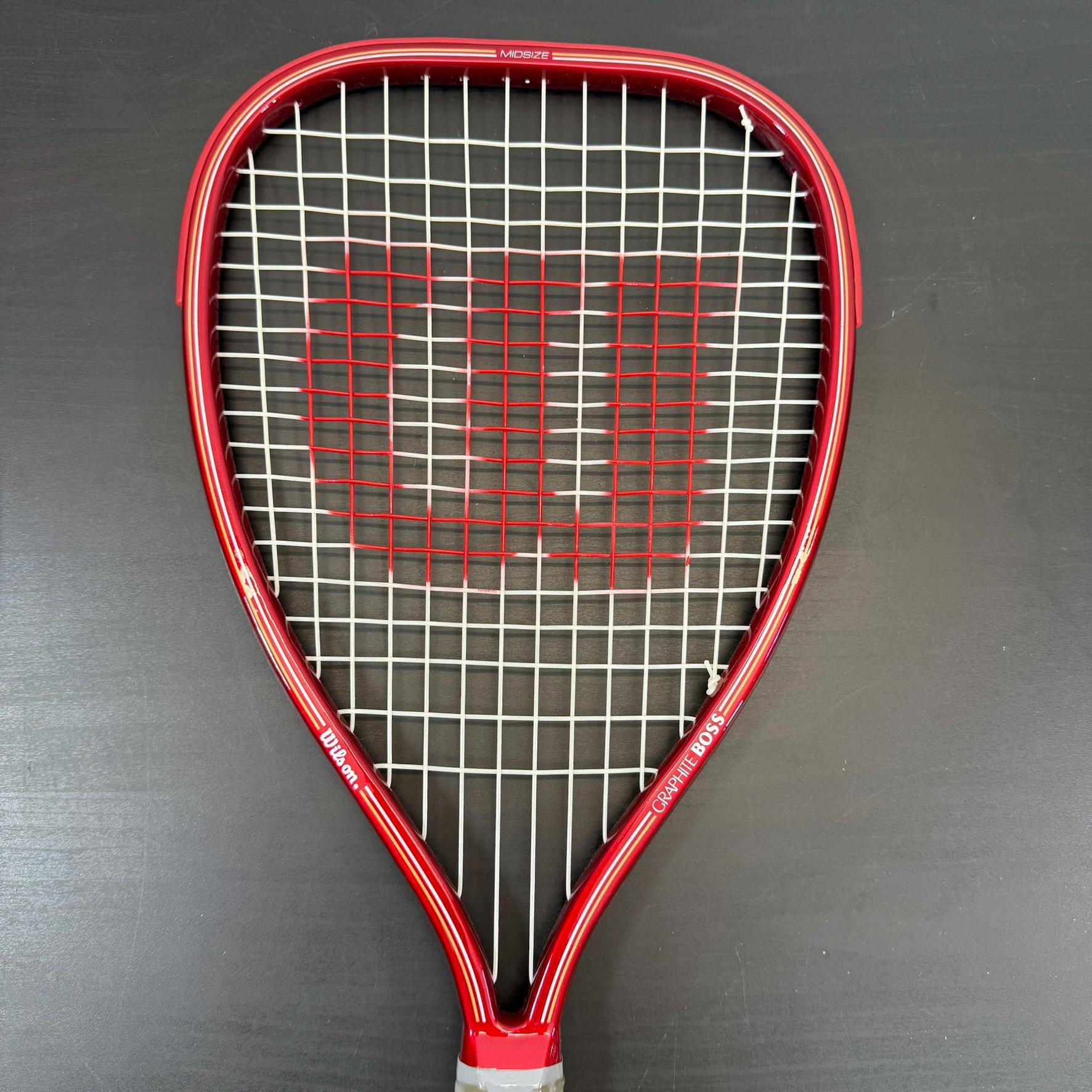 Raqueta de tenis vintage Wilson Sting grafito tamaño mediano 4 1/2 excelente rara