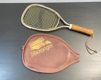 ヴィンテージ木製テニスラケット2本セット – クラシックなレトロ