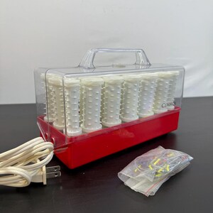 Vintage Clairol Instant Hairsetter Hot Rollers, Pageant Curlers