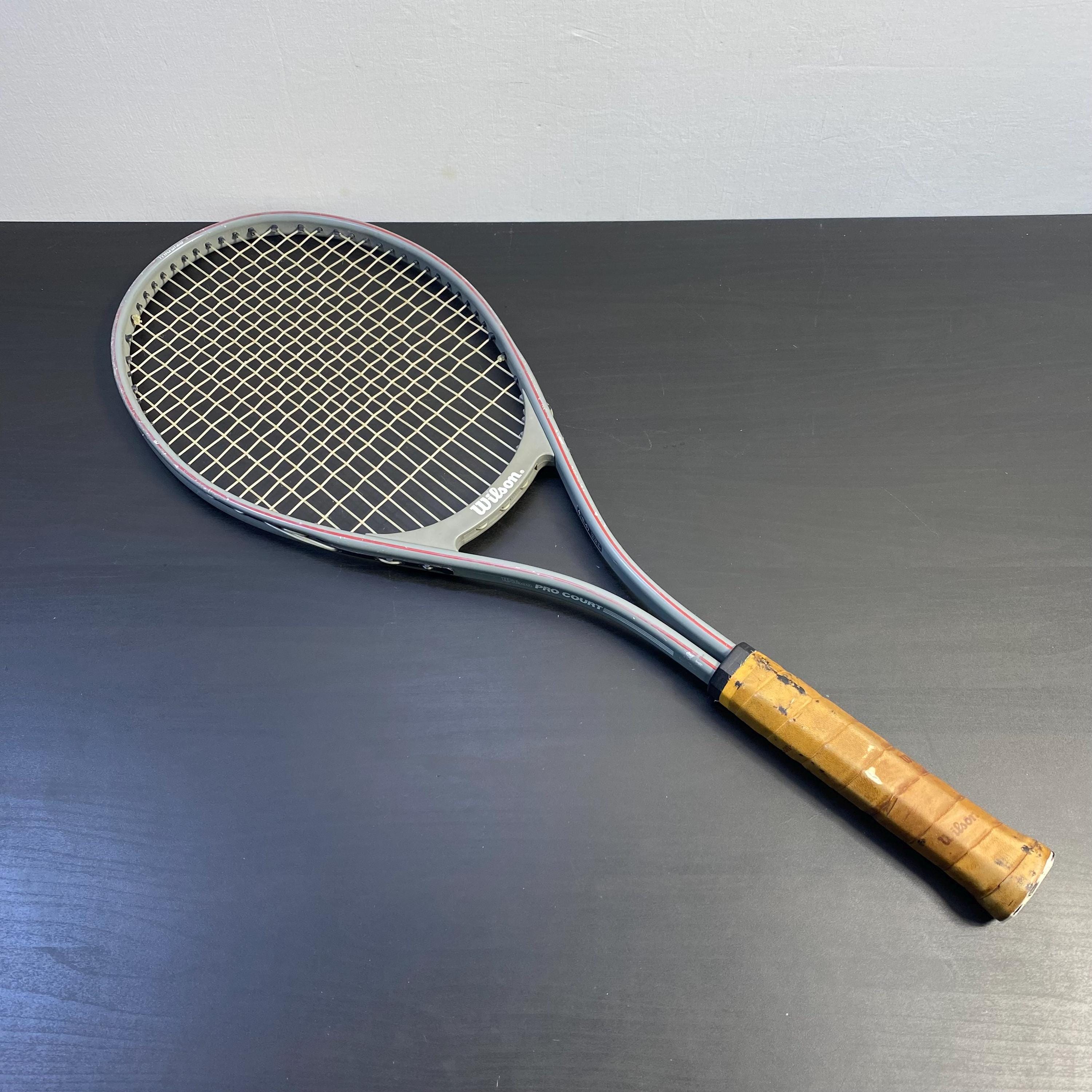 Raquette De Tennis Vintage Dunlop Fort Maxply - Taille 4 1/2, MED - Bon état - Fabriquée En Angleterre