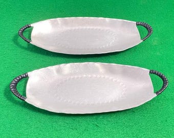 Ikora Schale Dish Chrome MCM Vintage Sammlerstück