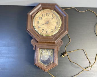 Warminkのアンティークなオランダ製ザーンセ壁掛け時計 – ミッド