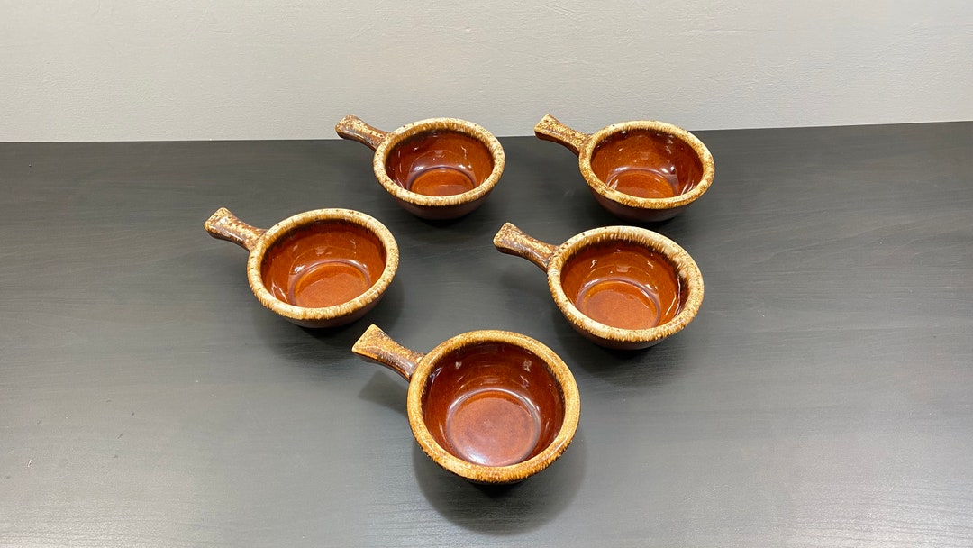 Vintage Hull Pottery Brown Drip Cooking Pot Hull Oven Proof Etsy