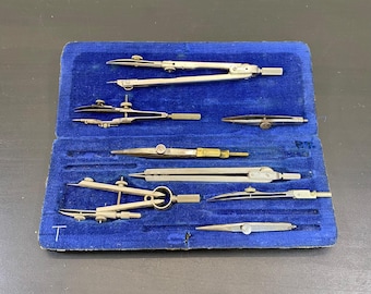 Keuffel & Esser Co. Vintage Drafting Tool Set in Original Case - Etsy