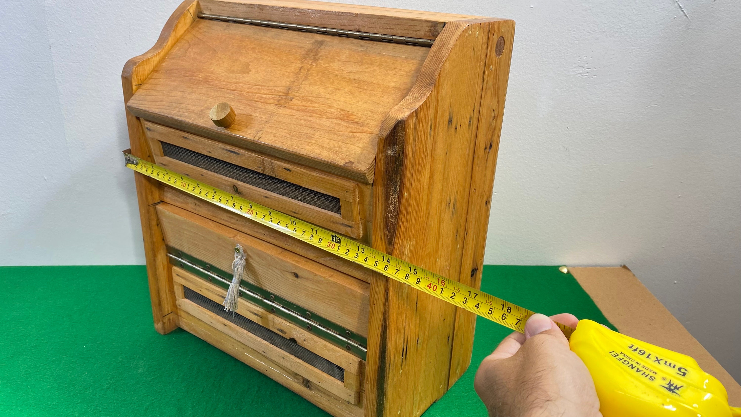 Wooden Potato Veggie & Onion Bin Vegetable Storage Potato Etsy