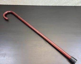 Traditional Bamboo Cane, Neva-Slip Rubber Tip, Wooden Walking Stick and Canes made of Wood, Height 32.75 inch / 83cm, walking staff.