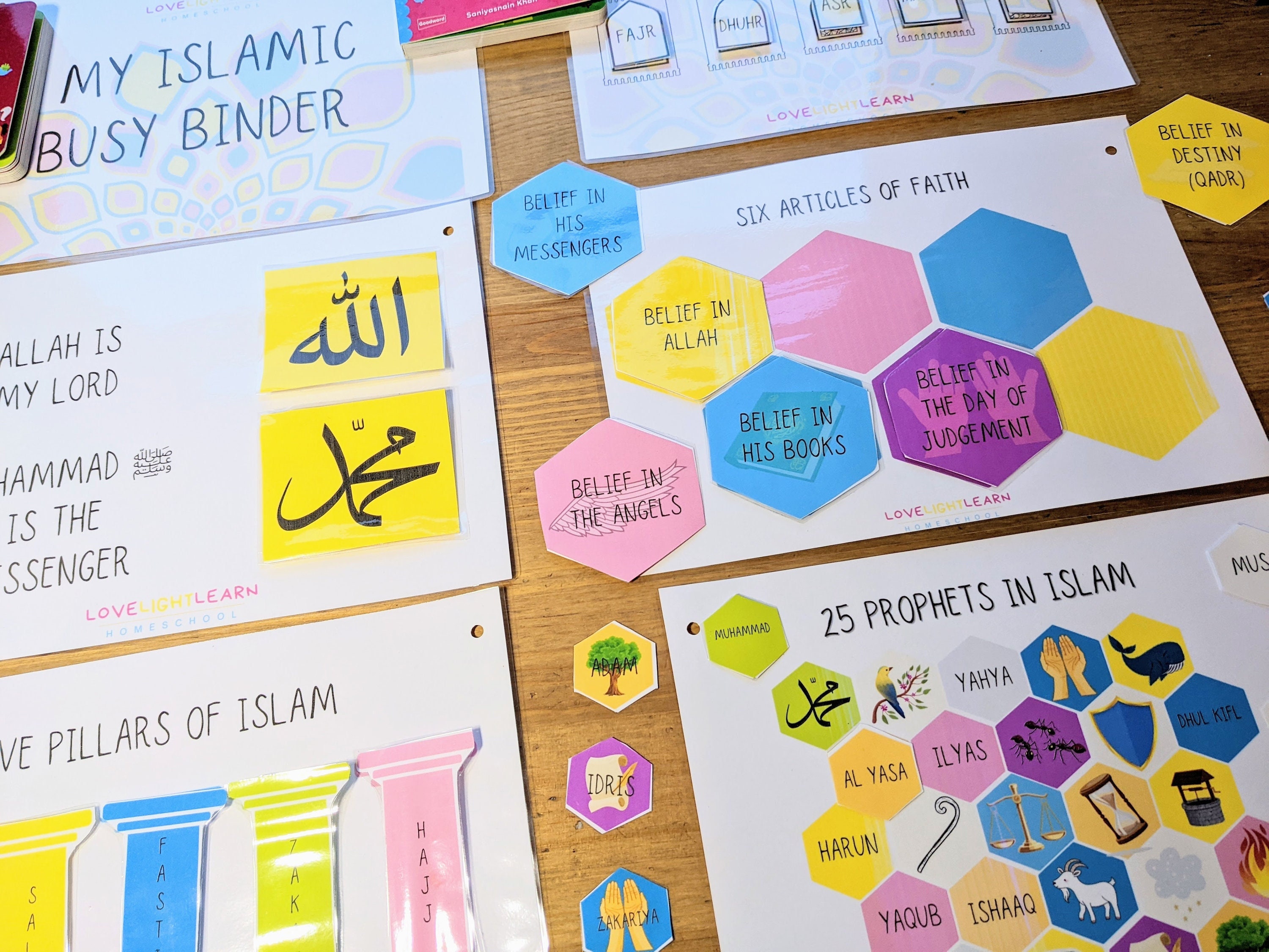 Islamic Busy Binder | Busy Book | Islam | Education | Kindergarten ...