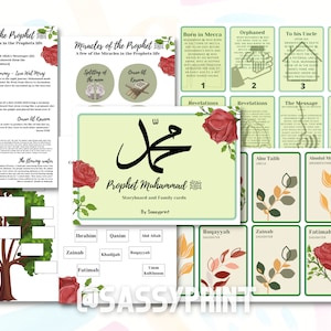 NEW: Prophet Muhammad (SAW) Resource Pack | Printable | Digital | Islam | Muslim | Prophet Muhammad | Mawlid | Preschool | Educational