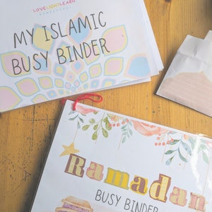 Busy Binder BUNDLE | Busy Book | Islam | Education | Kindergarten ...