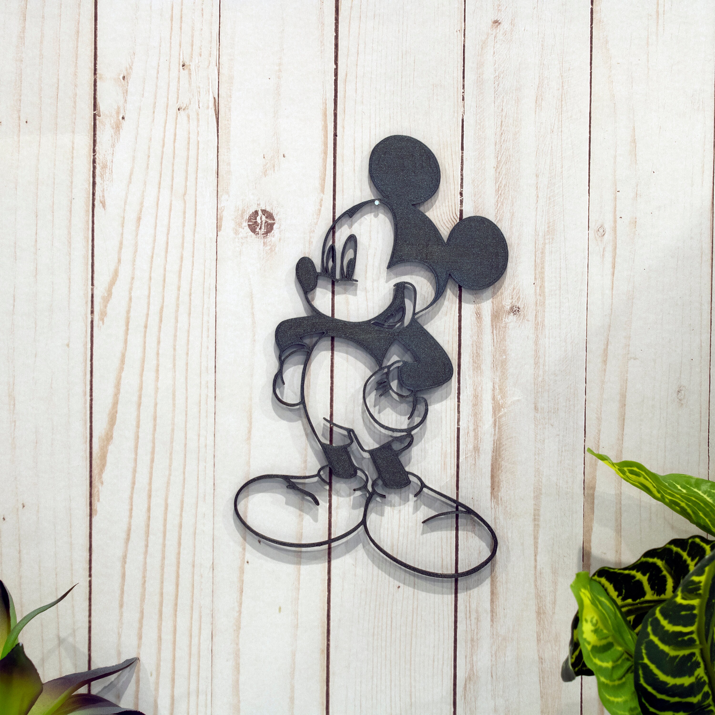 Mickey Mouse Wall Art Mickey Room Décor Etsy