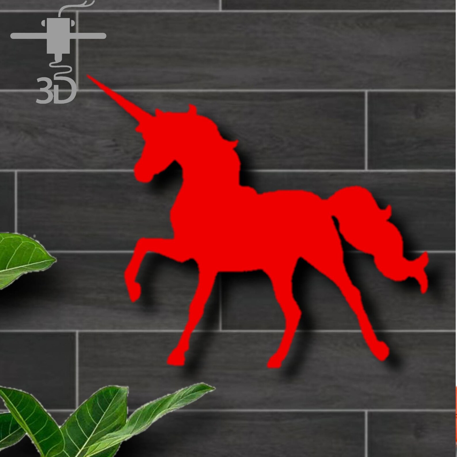 CHOOSE COLOR Unicorn Wall Art Unicorn Wall Decor Nursery Wall Etsy