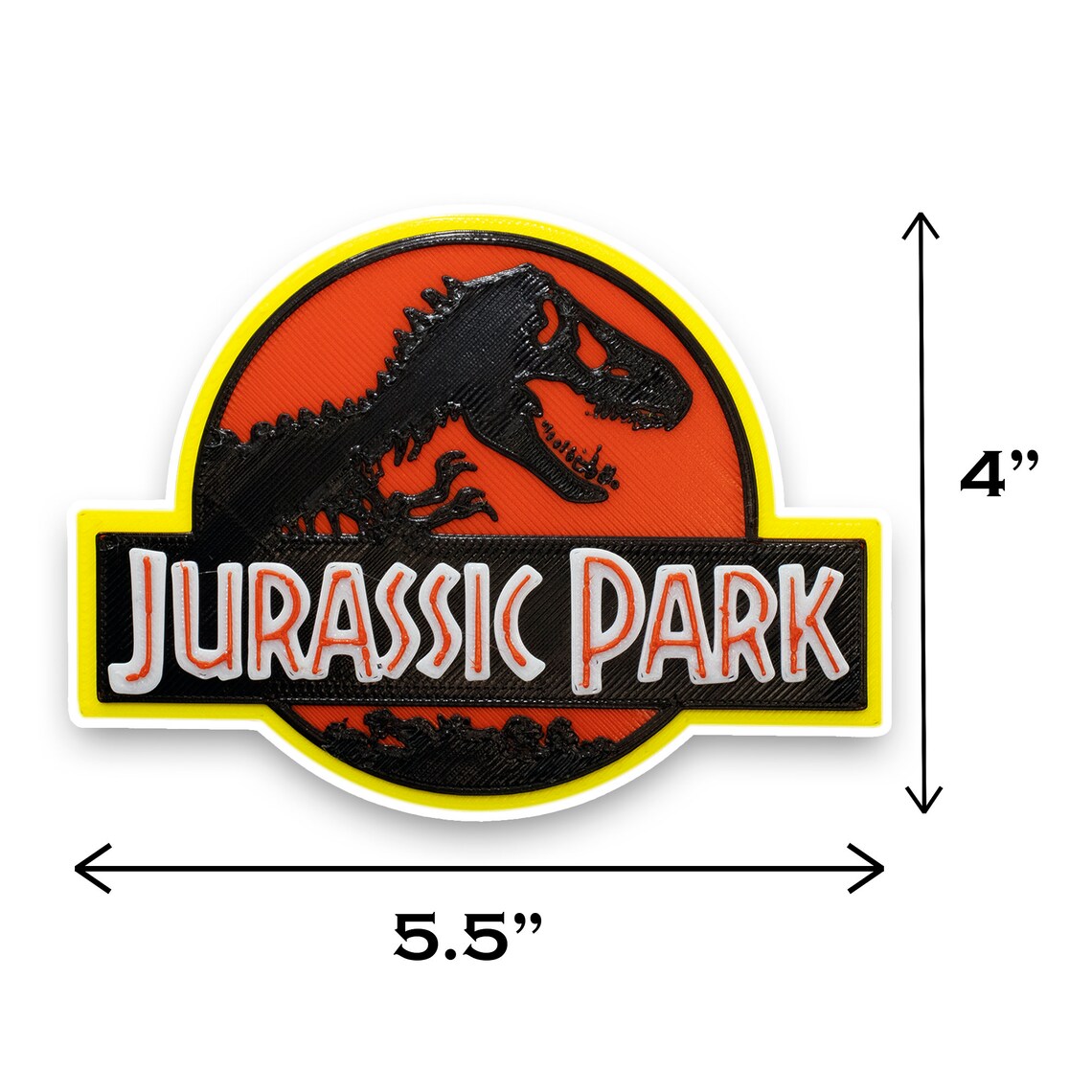 JURASSIC PARK Replica Inspired Badge Jurassic Park Poster - Etsy