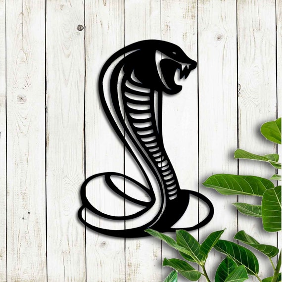 Choose Color Shelby Gt Mustang Cobra Desert Snake Wall Art Etsy