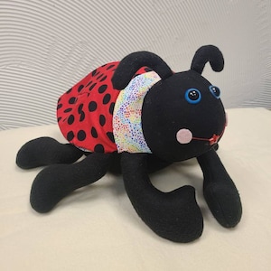 Ladybug Stuffed Animal, Toy or Home Decor