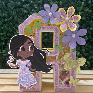 Isabella Encanto Letra A 3D