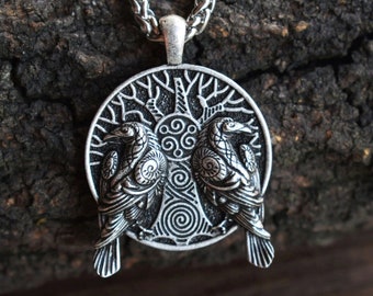 Vintage Norse Viking Odin's Raven Crow Amulette Charm Goutte Boucles d'Oreille pour Femmes Filles Vintage Norse Viking Odin's Raven Crow Amulette Charm Goutte Boucles d'Oreille pour Femmes Filles