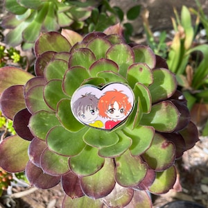 Ponyo & Sosuke Enamel Pin
