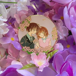 Sakura & Sayron Emaille Pin