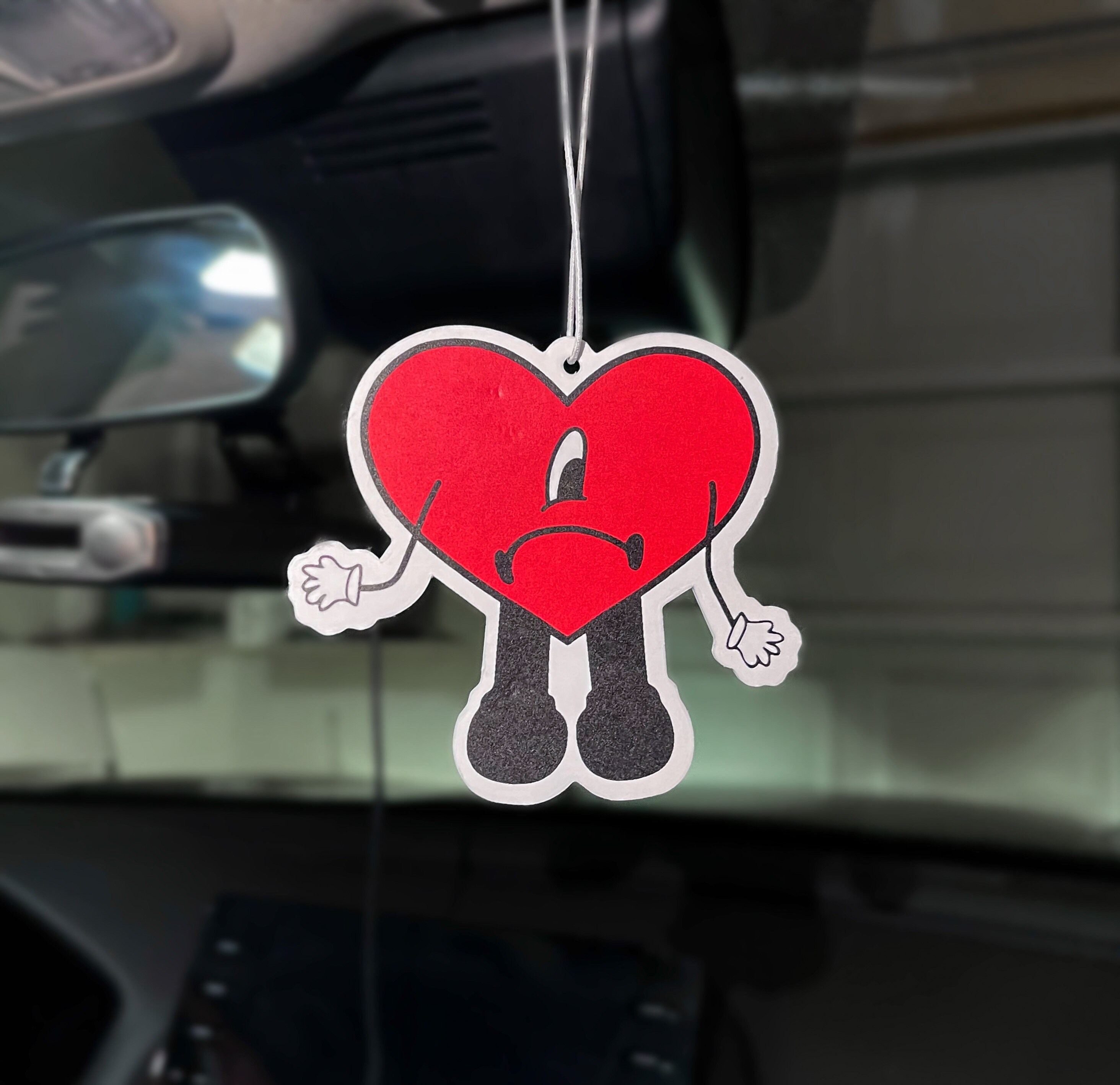Bad Bunny Car Air Freshener Bad Bunny Car Scents Car Etsy