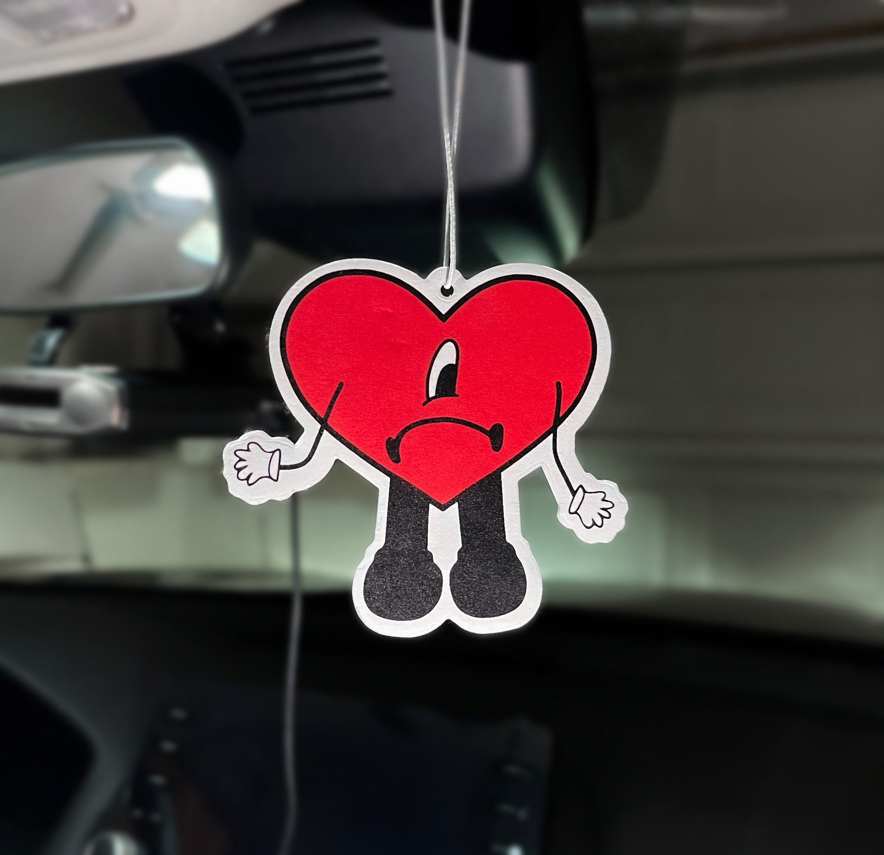 Bad Bunny Car Air Freshener Bad Bunny Car Scents Car Etsy