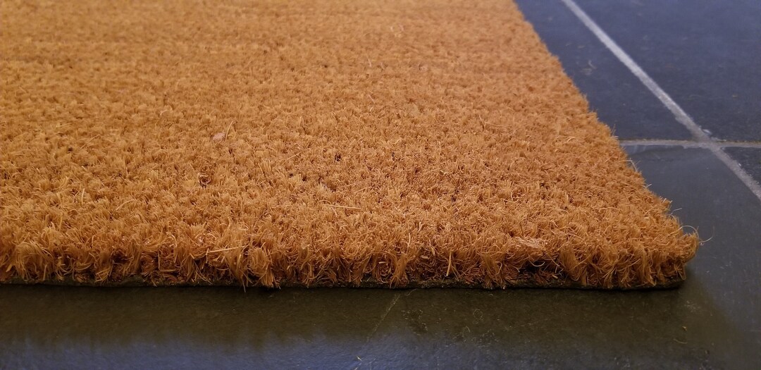 Bulk Blank Coir Outdoor Mats, 10 Pack Plain Coir Mats, Bulk DIY