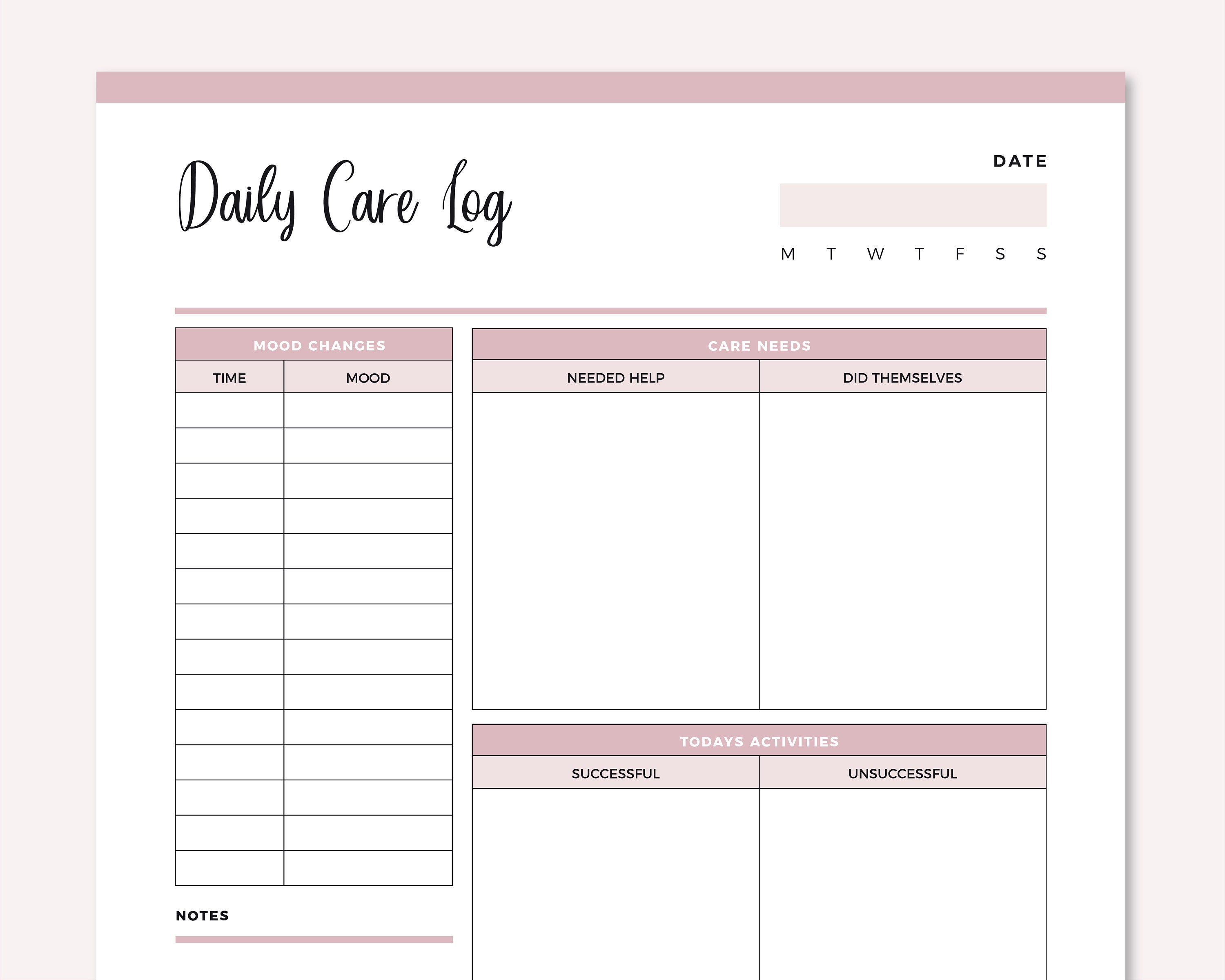 printable-daily-care-log-journal-for-special-needs-carers-etsy