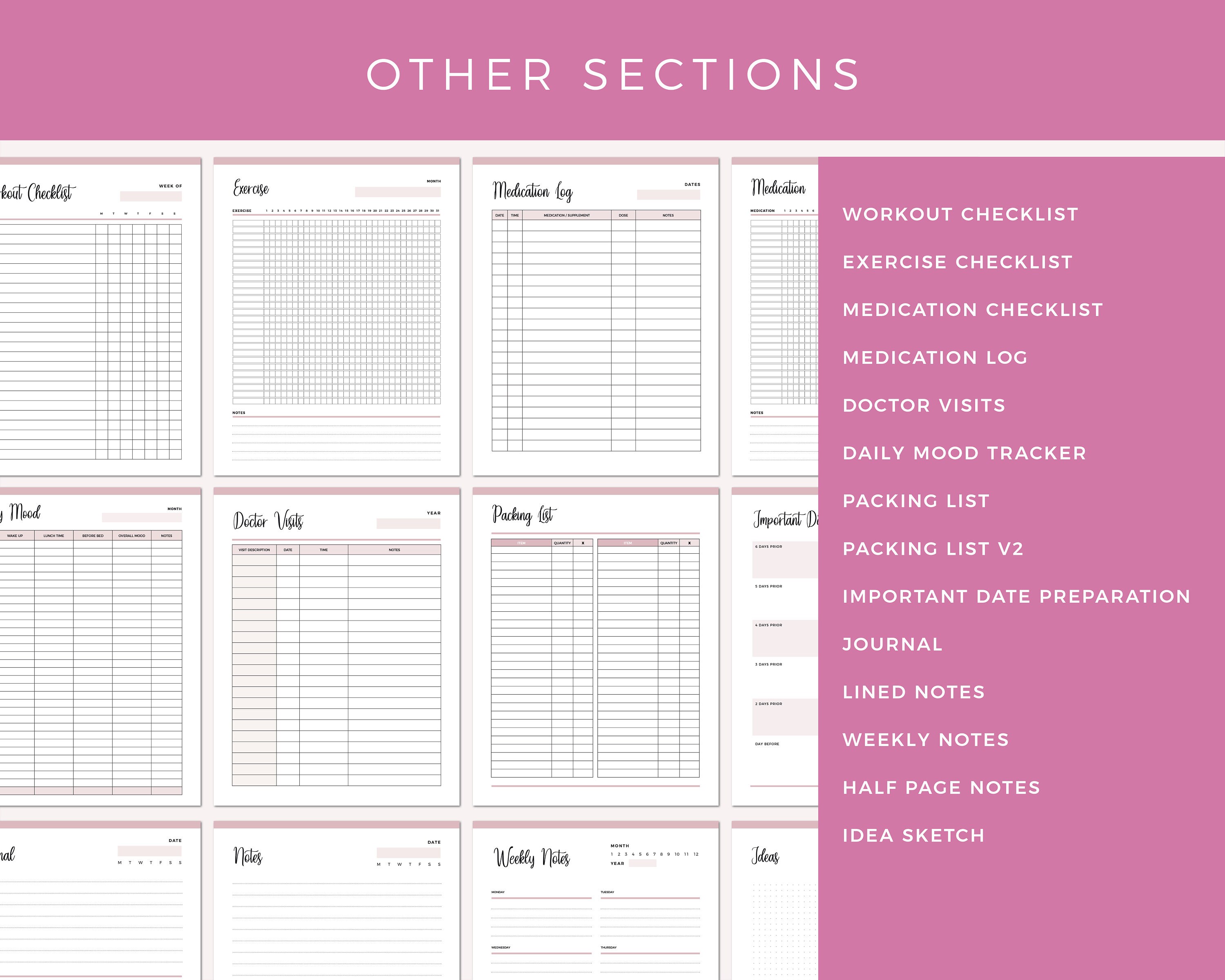 Printable Adhd Planner Printable Word Searches