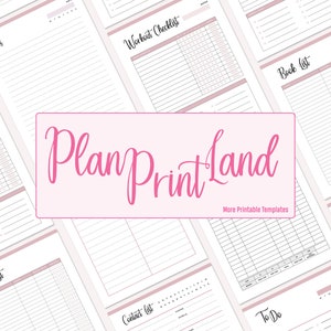 Printable To Do List Daily, weekly to-do pdf planner checklist A4 and Us letter size print at home task checklist, organizer list image 9