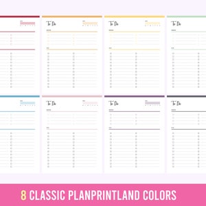 To Do List Printable A4 & US Letter - Etsy México